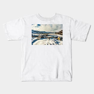 Winter In Cronkley Meadow Kids T-Shirt